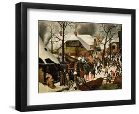 The Adoration of the Magi-Pieter Brueghel the Younger-Framed Giclee Print