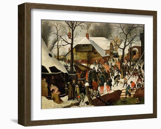 The Adoration of the Magi-Pieter Brueghel the Younger-Framed Giclee Print