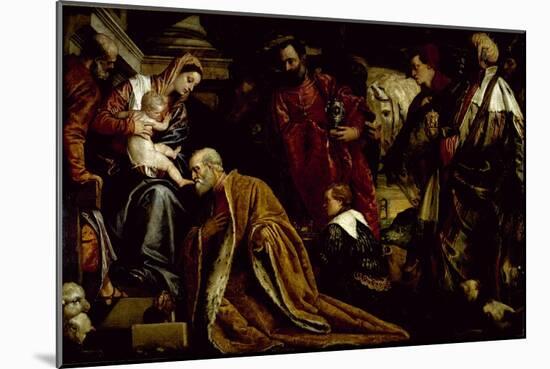 The Adoration of the Magi-Paolo Veronese-Mounted Giclee Print