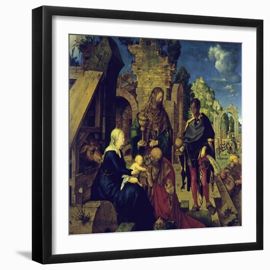 The Adoration of the Magi-Albrecht Dürer-Framed Giclee Print