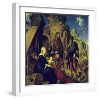 The Adoration of the Magi-Albrecht Dürer-Framed Giclee Print