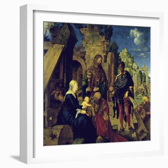 The Adoration of the Magi-Albrecht Dürer-Framed Giclee Print