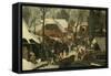 The Adoration of the Magi-Pieter Brueghel the Younger-Framed Stretched Canvas