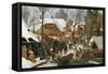 The Adoration of the Magi-Pieter Brueghel the Younger-Framed Stretched Canvas