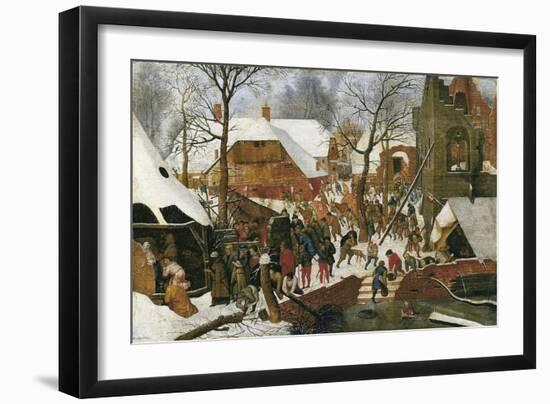 The Adoration of the Magi-Pieter Brueghel the Younger-Framed Art Print