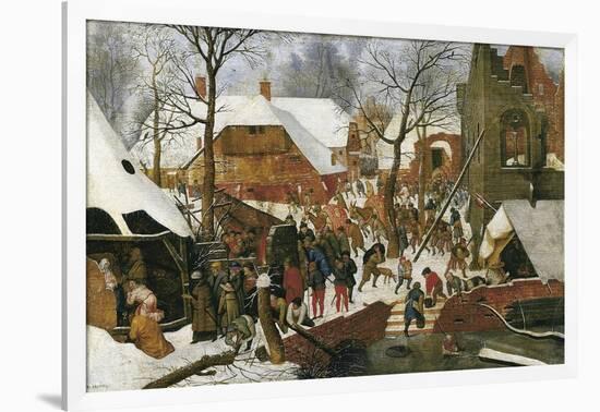 The Adoration of the Magi-Pieter Brueghel the Younger-Framed Art Print