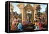 The Adoration of the Magi-Sandro Botticelli-Framed Stretched Canvas