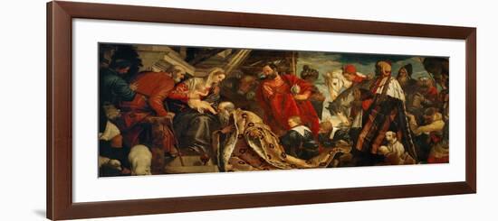 The Adoration of the Magi-Paolo Veronese-Framed Giclee Print