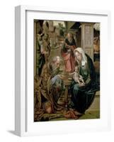 The Adoration of the Magi-Pieter Coecke Van Aelst the Elder-Framed Giclee Print