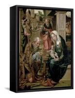 The Adoration of the Magi-Pieter Coecke Van Aelst the Elder-Framed Stretched Canvas