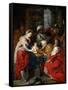 The Adoration of the Magi-Peter Paul Rubens-Framed Stretched Canvas