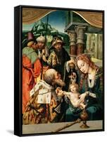 The Adoration of the Magi-Jan Gossaert-Framed Stretched Canvas