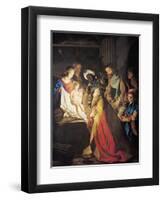 The Adoration of the Magi-Matthias Stomer-Framed Giclee Print