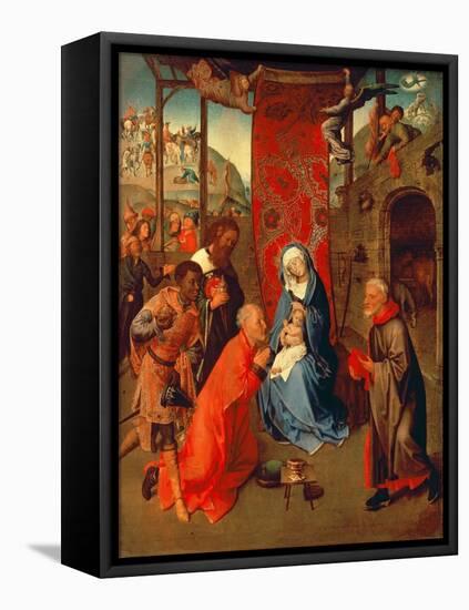 The Adoration of the Magi-Hugo van der Goes-Framed Stretched Canvas