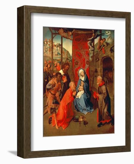 The Adoration of the Magi-Hugo van der Goes-Framed Premium Giclee Print