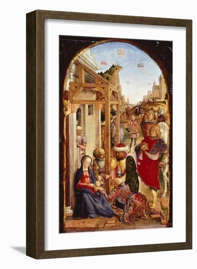 The Adoration of the Magi-Bartolomeo Vivarini-Framed Giclee Print