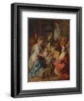 The Adoration of the Magi-Peter Paul Rubens-Framed Giclee Print