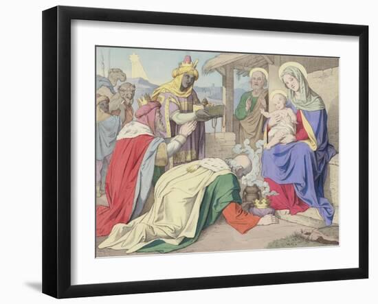 The Adoration of the Magi-null-Framed Giclee Print