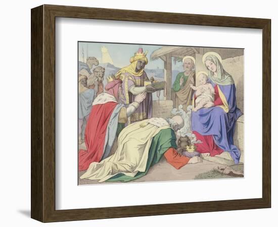 The Adoration of the Magi-null-Framed Giclee Print