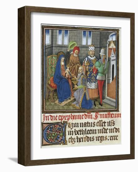 The Adoration of the Magi-null-Framed Giclee Print