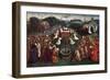 'The Adoration of the Mystic Lamb', The Ghent Altarpiece, 1432, (c1900-1920).Artist: Jan van Eyck-Jan Van Eyck-Framed Giclee Print