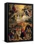 The Adoration of the Name of Jesus, circa 1578-El Greco-Framed Stretched Canvas