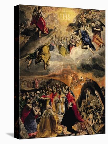 The Adoration of the Name of Jesus, circa 1578-El Greco-Stretched Canvas