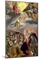 The Adoration of the Name of Jesus-El Greco-Mounted Giclee Print