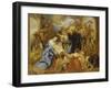 The Adoration of the Sheperds, 1653-Jacob Jordaens-Framed Giclee Print