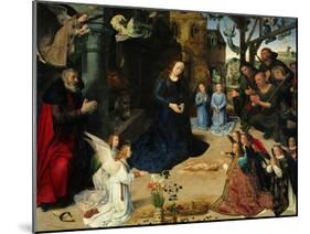 The Adoration of the Shepherds, 1476-Hugo van der Goes-Mounted Giclee Print