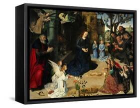 The Adoration of the Shepherds, 1476-Hugo van der Goes-Framed Stretched Canvas