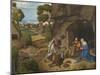 The Adoration of the Shepherds, 1505-10-Giorgione-Mounted Giclee Print