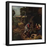 'The Adoration of the Shepherds', 1505-1510-Giorgione-Framed Giclee Print