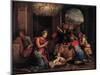 The Adoration of the Shepherds, 1536-1537-Benvenuto Tisi Da Garofalo-Mounted Giclee Print