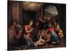 The Adoration of the Shepherds, 1536-1537-Benvenuto Tisi Da Garofalo-Stretched Canvas