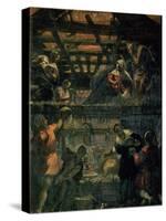 The Adoration of the Shepherds, 1578-81-Jacopo Robusti Tintoretto-Stretched Canvas