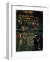 The Adoration of the Shepherds, 1578-81-Jacopo Robusti Tintoretto-Framed Giclee Print