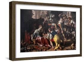 The Adoration of the Shepherds, 1598, by Joachim Wtewael (1566-1638). Netherlands-Joachim Wtewael-Framed Giclee Print