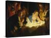 The Adoration of the Shepherds, 1622-Gerrit van Honthorst-Stretched Canvas