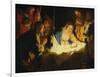 The Adoration of the Shepherds, 1622-Gerrit van Honthorst-Framed Giclee Print