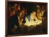 The Adoration of the Shepherds, 1622-Gerrit van Honthorst-Framed Giclee Print