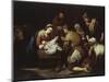 The Adoration of the Shepherds, 1645-50, 17X228Cm-Bartolome Esteban Murillo-Mounted Giclee Print