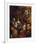 The Adoration of the Shepherds, 1657-Jacob Jordaens-Framed Premium Giclee Print