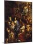 The Adoration of the Shepherds, 1657-Jacob Jordaens-Mounted Premium Giclee Print