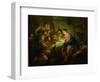 The Adoration of the Shepherds, 1725-Jean Francois de Troy-Framed Giclee Print