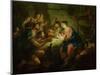 The Adoration of the Shepherds, 1725-Jean Francois de Troy-Mounted Giclee Print