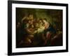 The Adoration of the Shepherds, 1725-Jean Francois de Troy-Framed Giclee Print