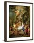 The Adoration of the Shepherds, 1741-Frans Christoph Janneck-Framed Giclee Print