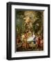 The Adoration of the Shepherds, 1741-Frans Christoph Janneck-Framed Giclee Print