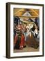 The Adoration of the Shepherds, Altarpiece from Verdu, 1432-34-Jaume Ferrer II-Framed Giclee Print